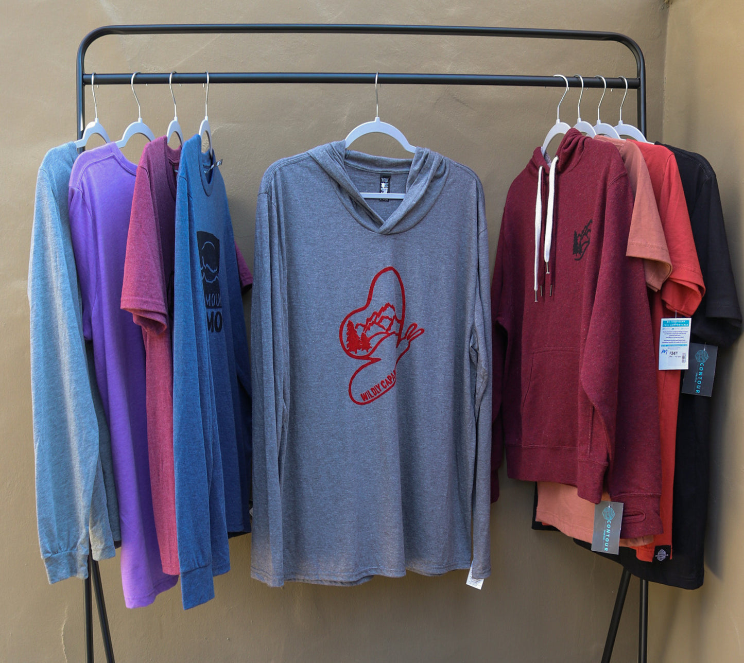 Wildly Capable Hooded Long Sleeved T-Shirt