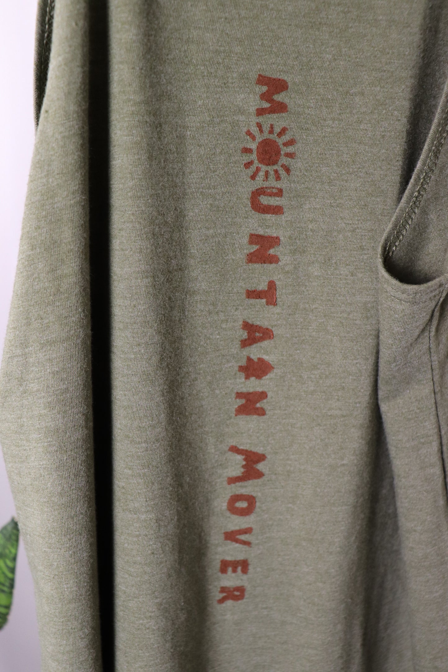 Green mountain mover tank top