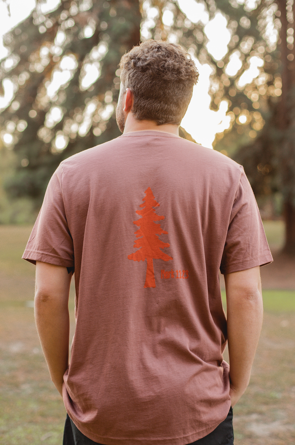 Single Tree with Verse T-Shirt